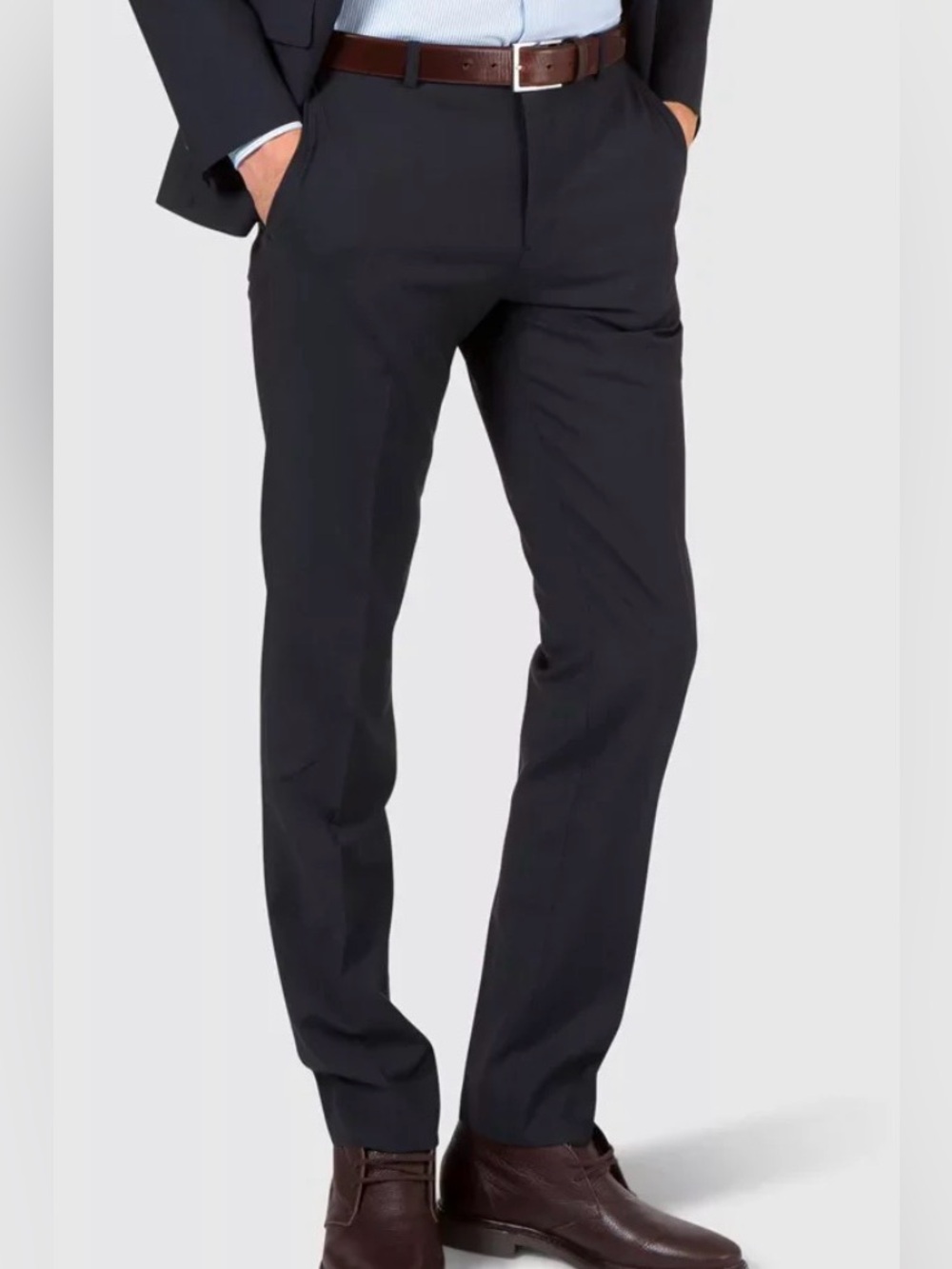 NWT J. Lindeberg Men's Black Paulie Comfort Golf Dress Lightweight Pants Size 40